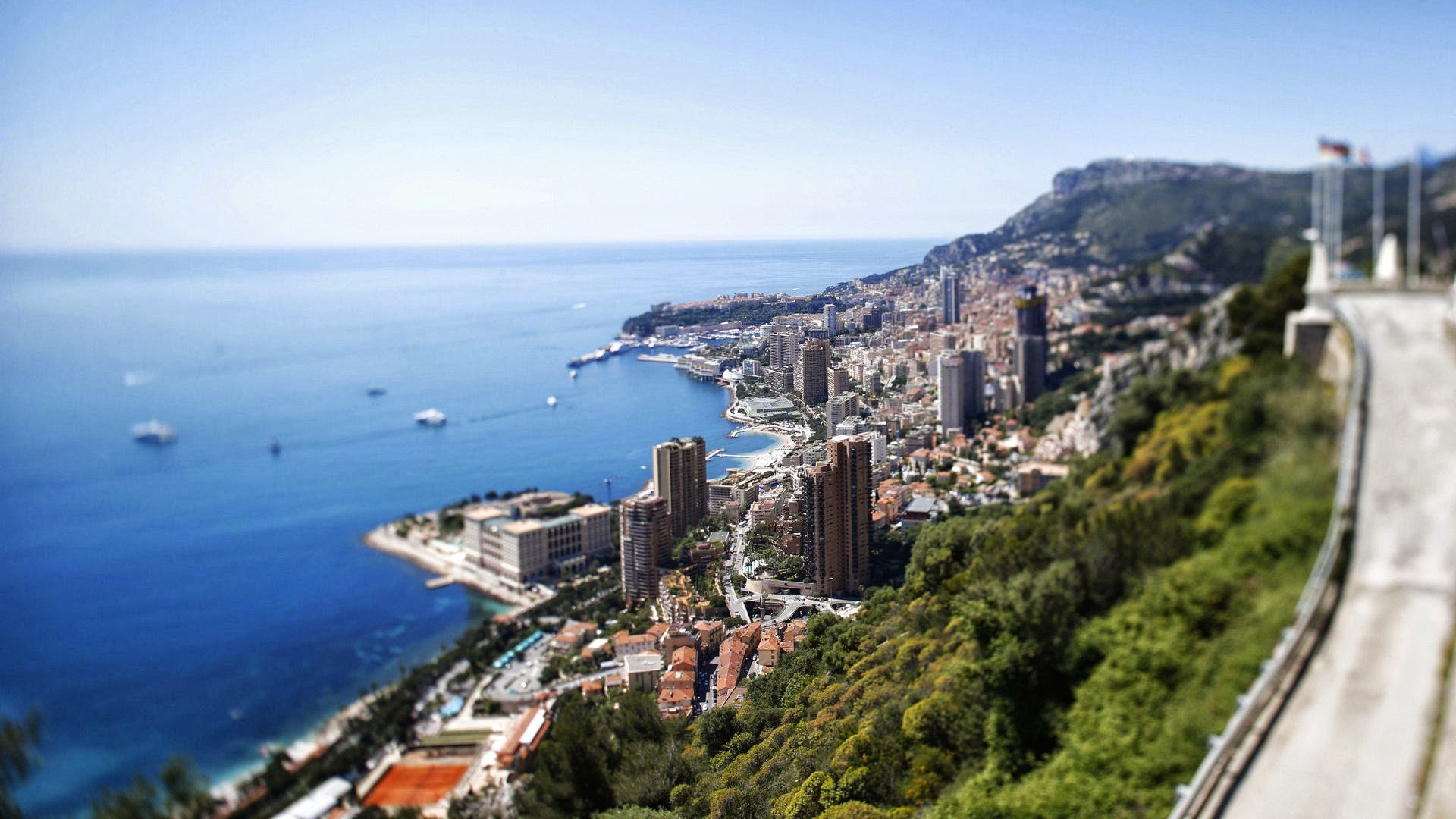 formula, One, Monaco, Monte, Carlo Wallpaper