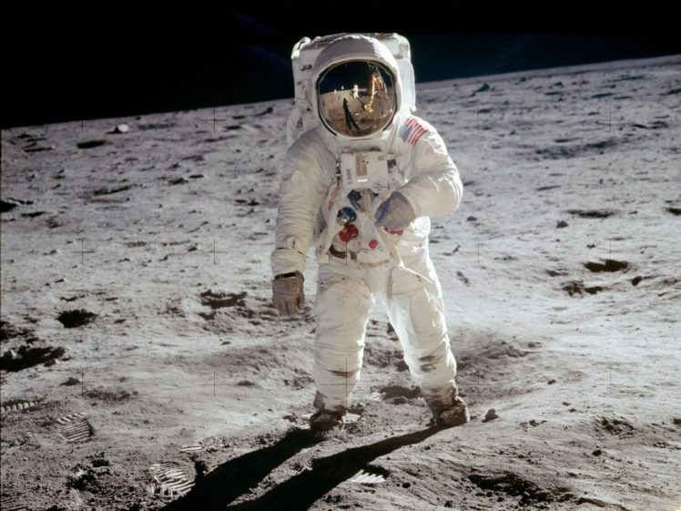 moon, Astronauts HD Wallpaper Desktop Background