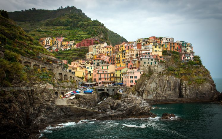 region, Liguria, Italy HD Wallpaper Desktop Background