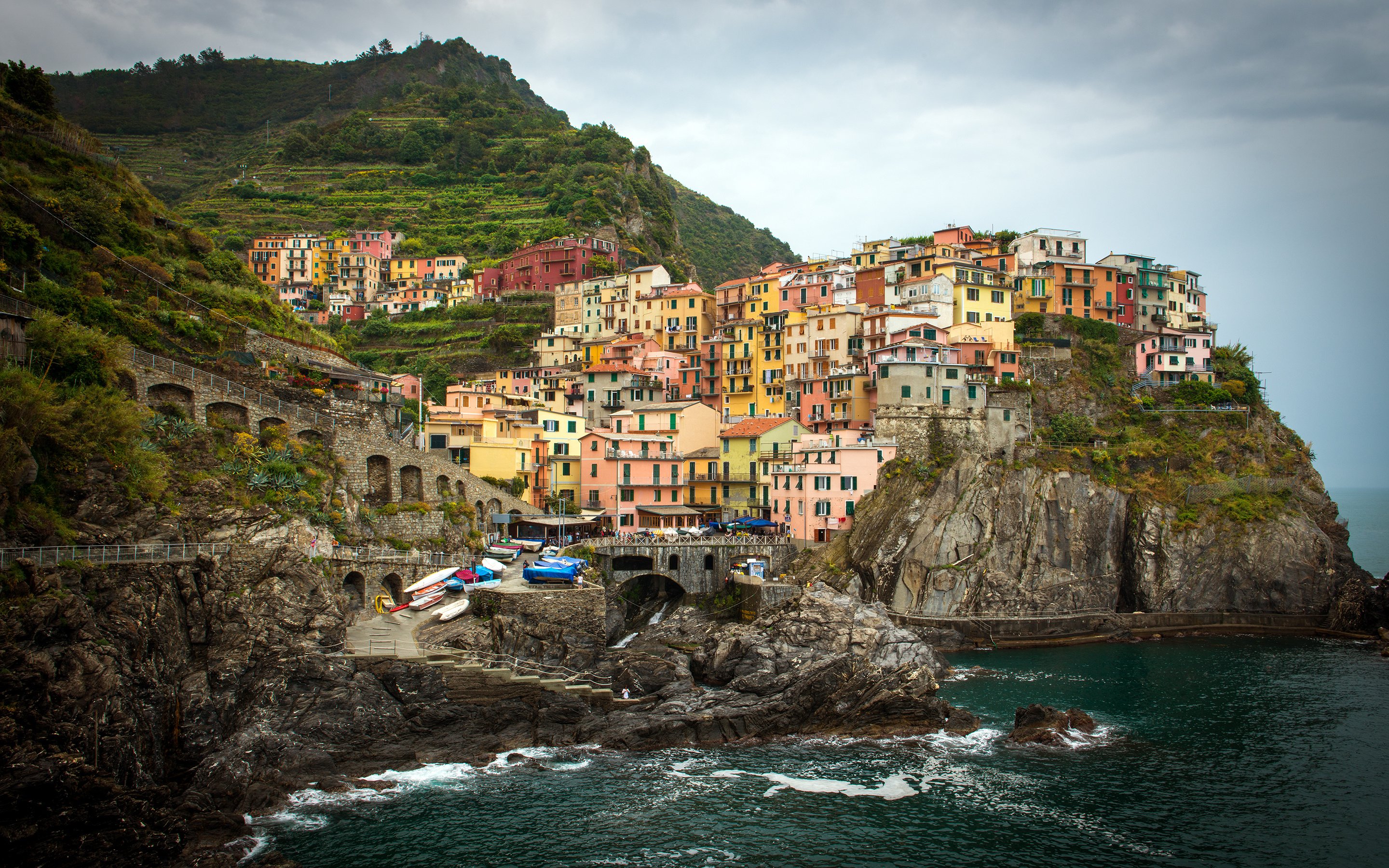 region, Liguria, Italy Wallpaper