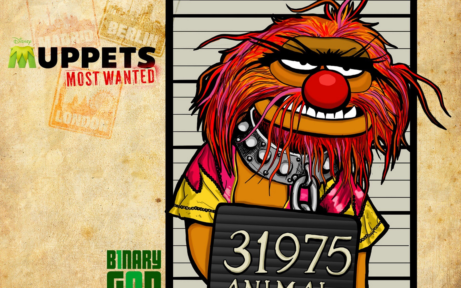 muppets, Most, Wanted, Adventure, Comedy, Crime, Puppet, Family, Disney, Poster Wallpaper