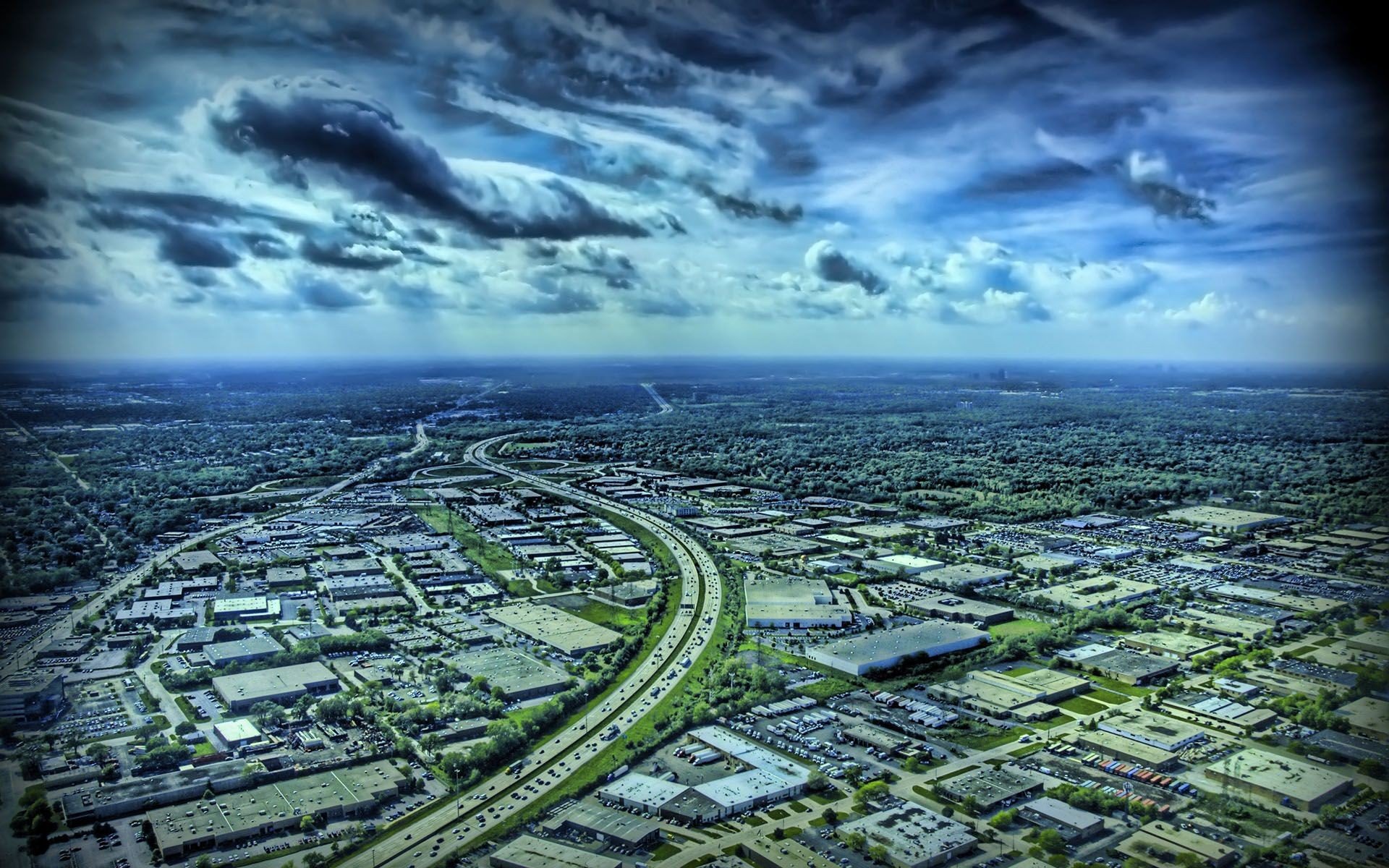 clouds, Cityscapes, Hdr, Photography Wallpaper
