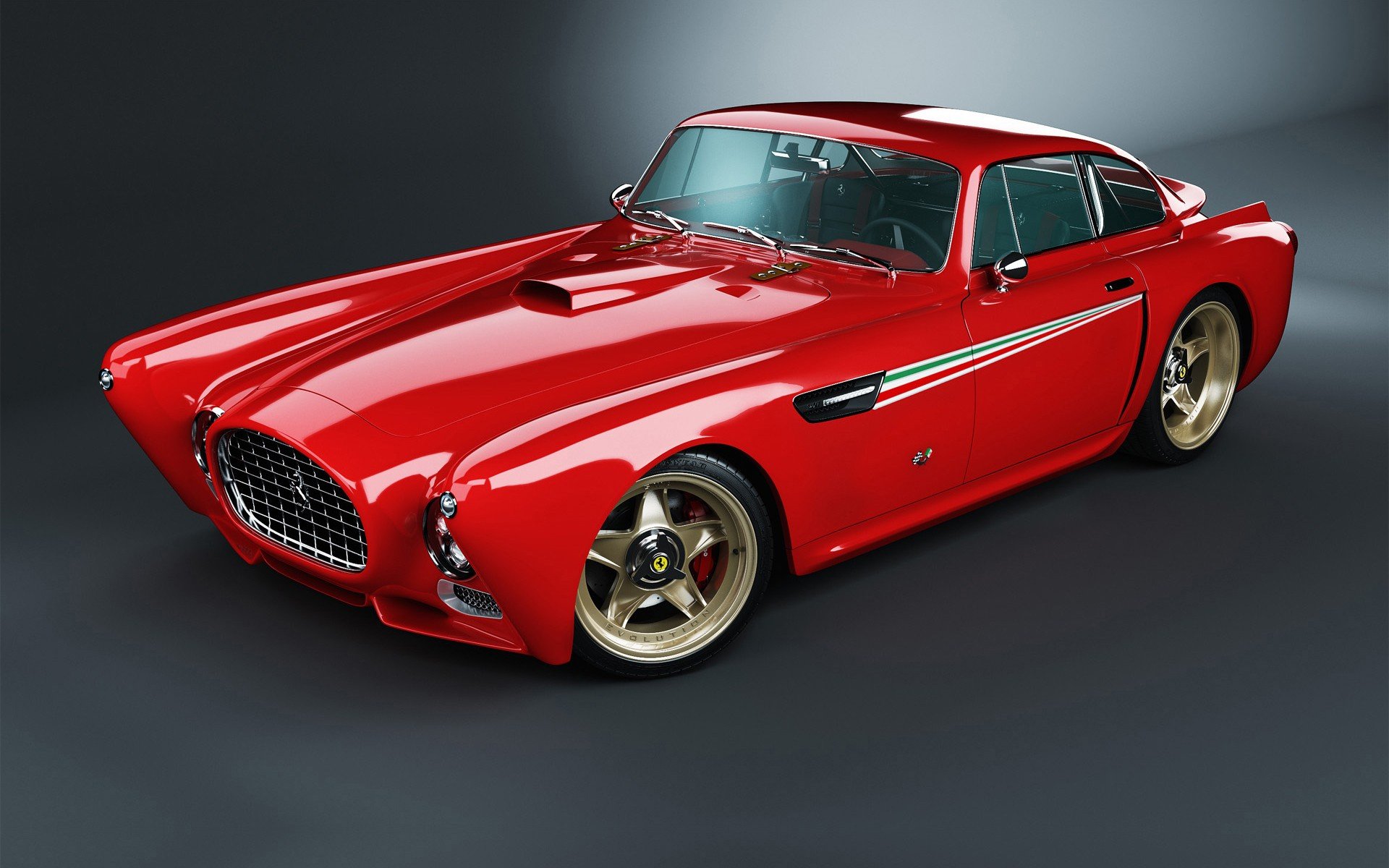 red, Cars, Design, Ferrari, Classic, Italian, Concept, Cars, Rims, Sports, Cars Wallpaper