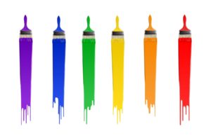multicolor, Design, Paint, Paint, Brushes