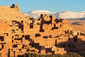 sunrise, Mountains, Cityscapes, Architecture, Buildings, Morocco