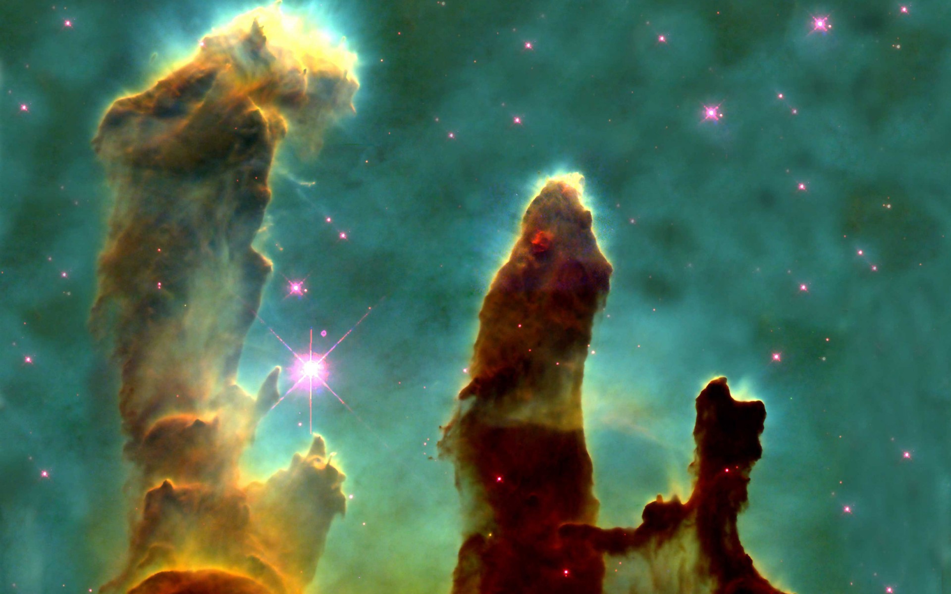 space, Nebula, Stars Wallpaper
