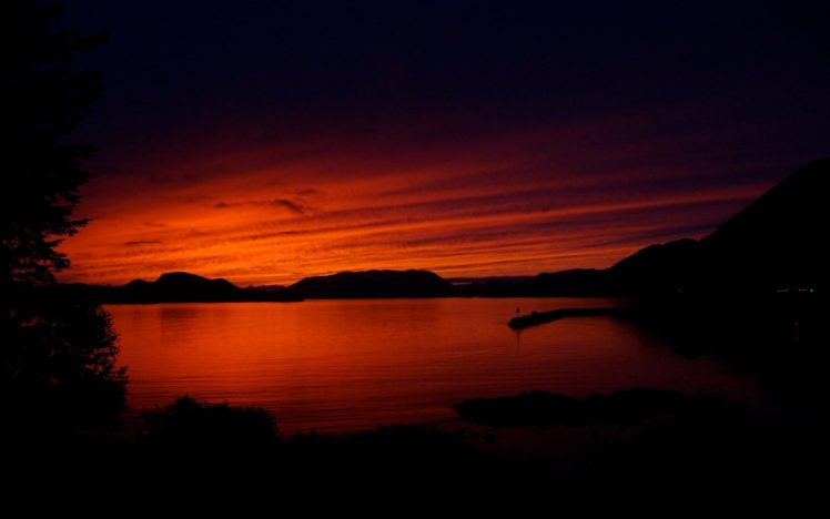 sunset, Alaska HD Wallpaper Desktop Background