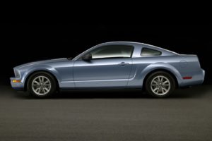 blue, Studio, Vehicles, Ford, Mustang