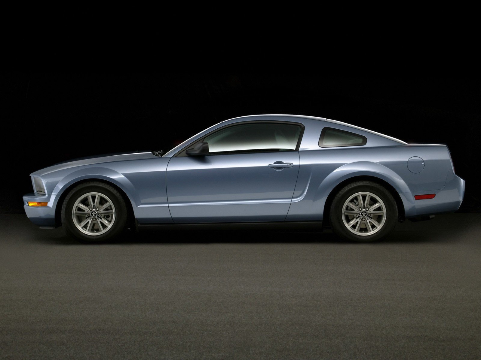 blue, Studio, Vehicles, Ford, Mustang Wallpaper
