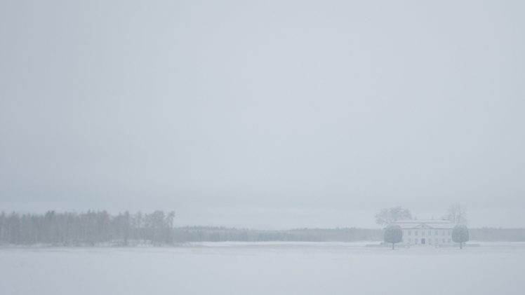 landscapes, Winter, Houses HD Wallpaper Desktop Background