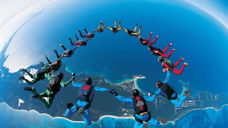 sports, Skydiving, Extreme, Sports, Parachute, 1920×1080, Wallpaper, Sports, Extreme, Sports, Hd HD Wallpaper Desktop Background