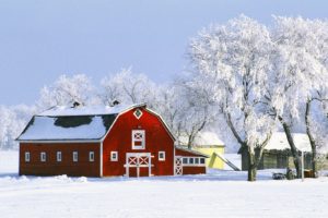 nature, Red, Canada, Barn, Hoarfrost, 1600x1200, Wallpaper, Nation, Canada, Hd, Landscapes, Barn, Farm, Winter