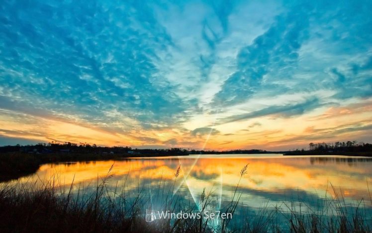 landscapes, Nature, Windows, 7, Microsoft, Skyscapes HD Wallpaper Desktop Background