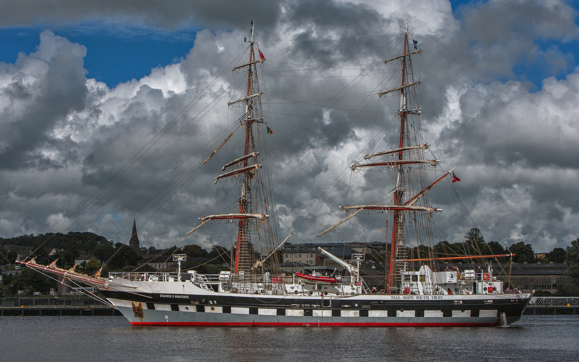 ship, Boats Wallpaper