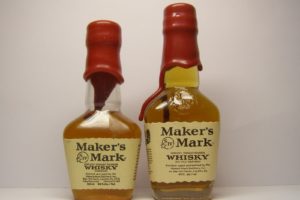 bottles, Alcohol, Whiskey, Liquor, White, Background, Makerand039s, Mark, Bourbon