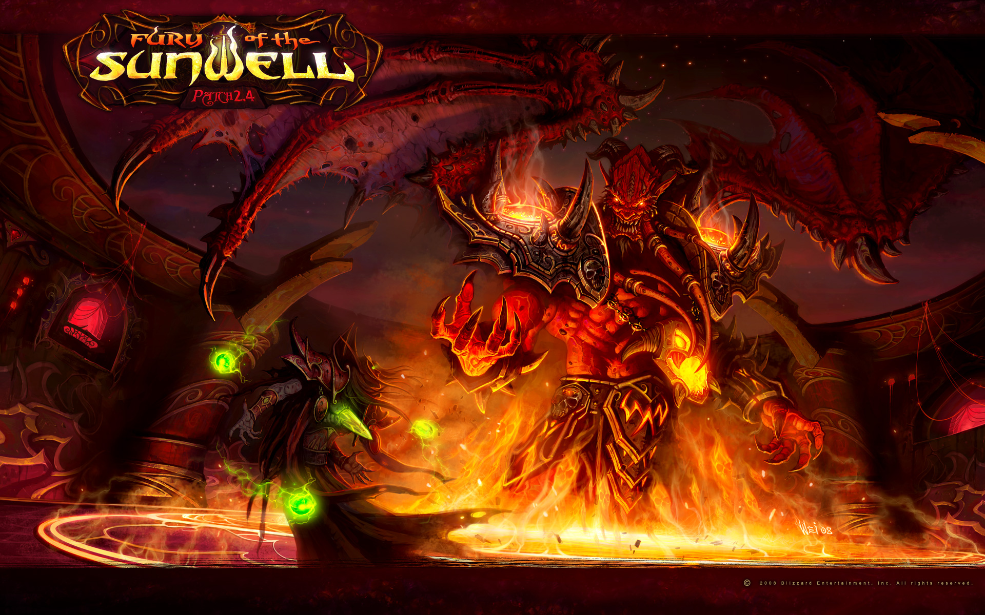world, Warcraft, Wow, Fantasy, Demon Wallpaper