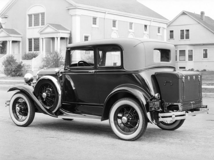1930, Ford, Model a, Victoria, 190b, Retro HD Wallpaper Desktop Background
