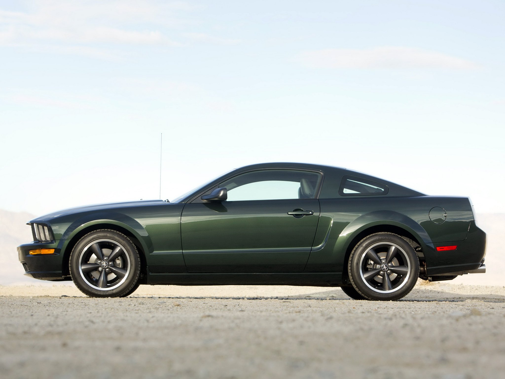 2008, Ford, Mustang, Bullitt, Muscle Wallpaper