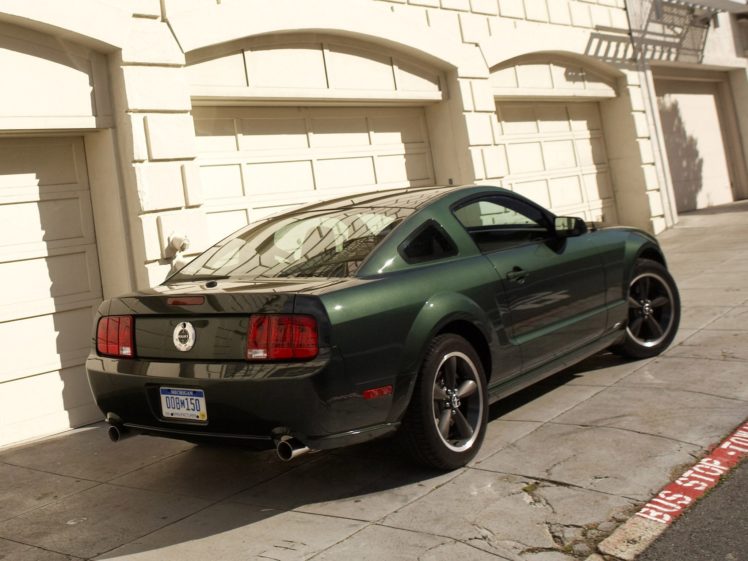 2008, Ford, Mustang, Bullitt, Muscle HD Wallpaper Desktop Background