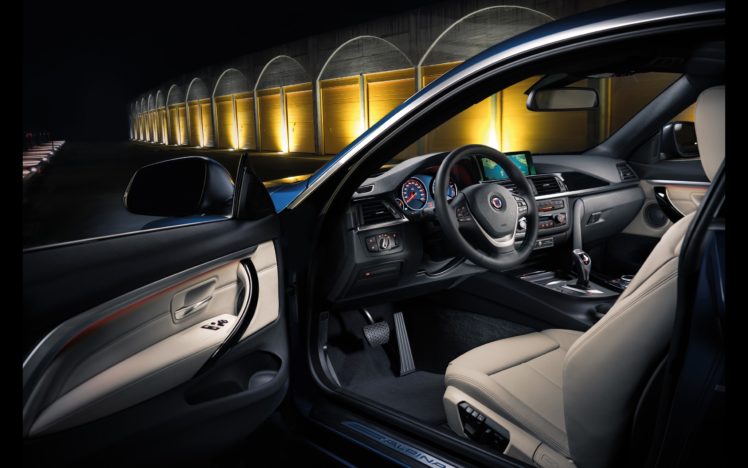2014, Bmw, Alpina, B 4, Bi turbo, Coupe, Interior HD Wallpaper Desktop Background