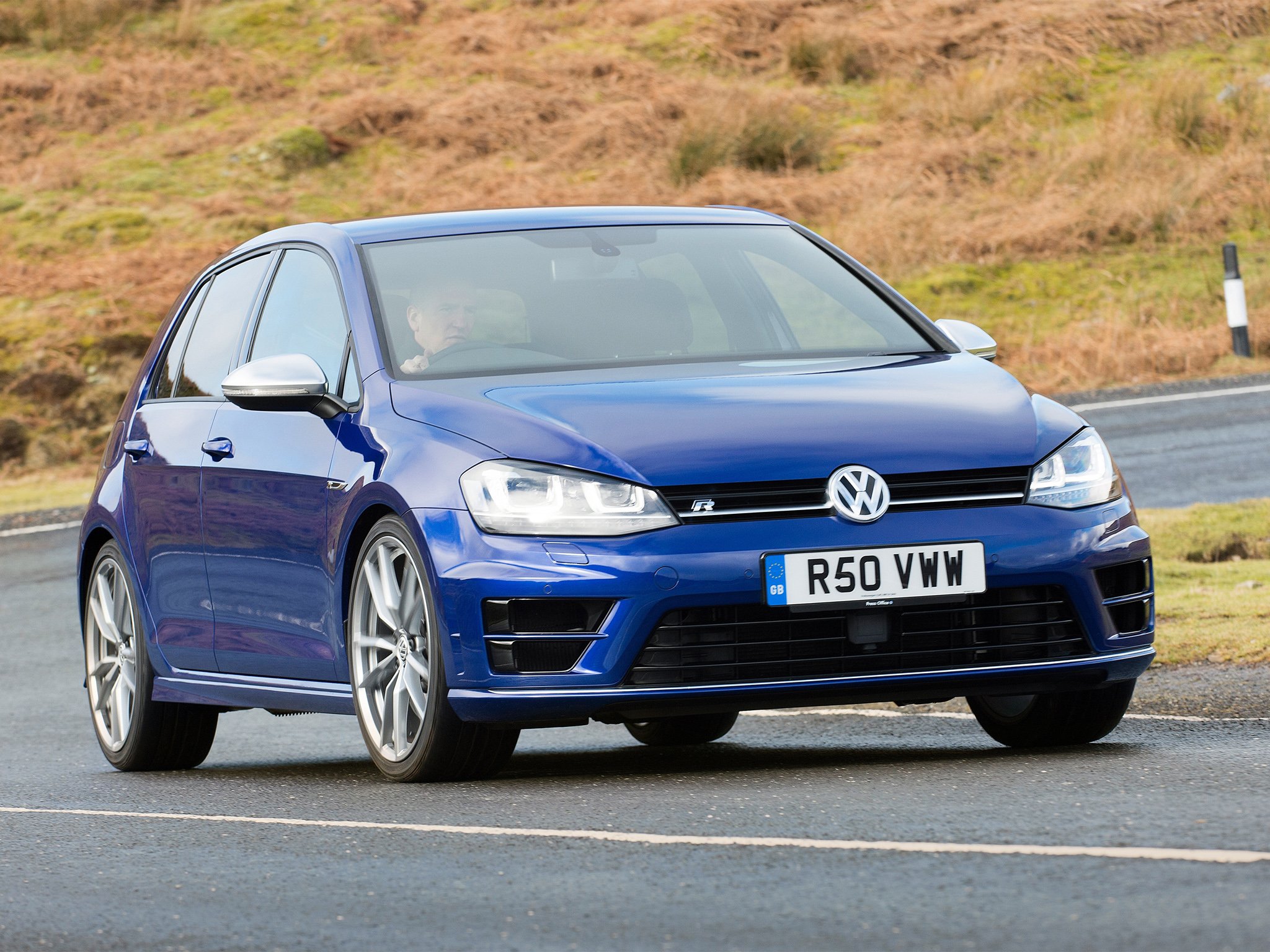 2014, Volkswagen, Golf, R, 5 door, Uk spec Wallpaper