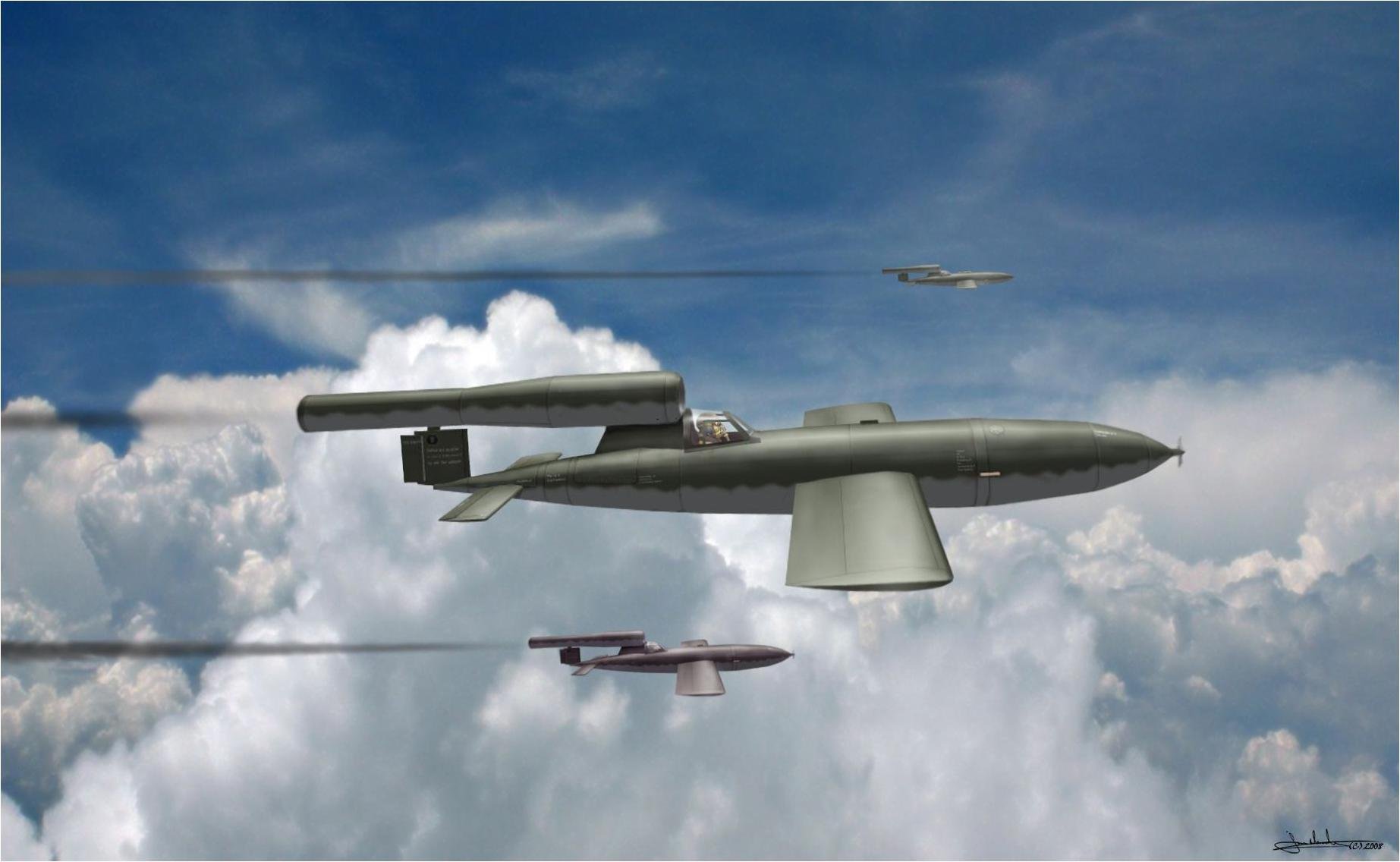 fieseler, Fi, 103, R, And039reichenbergand039 Wallpaper