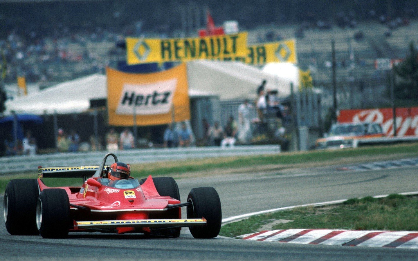 ferrari, Formula, One, Gilles, Villeneuve Wallpaper