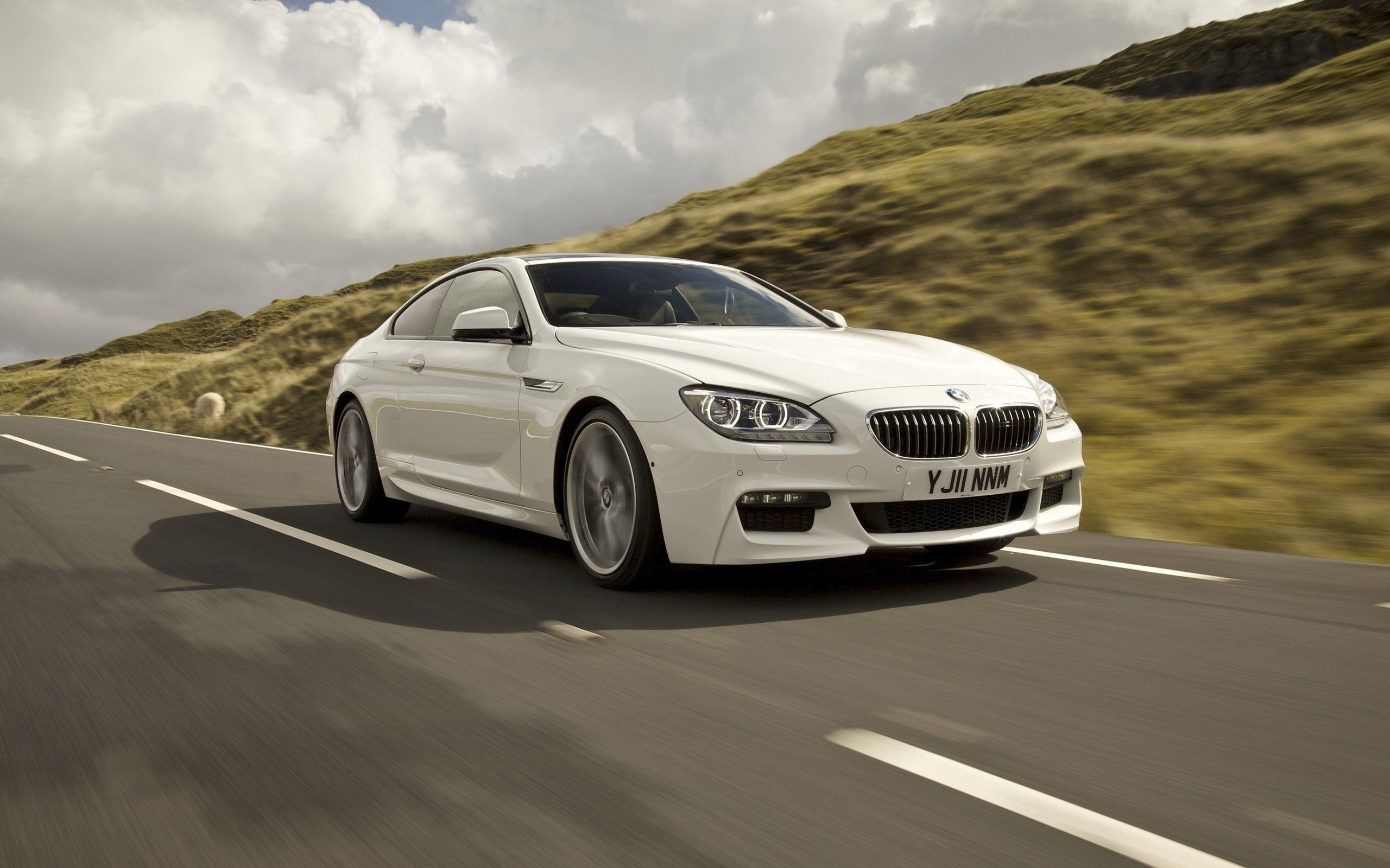 clouds, Bmw, Streets, White, Cars, Hills, Vehicles, Skyscapes Wallpaper