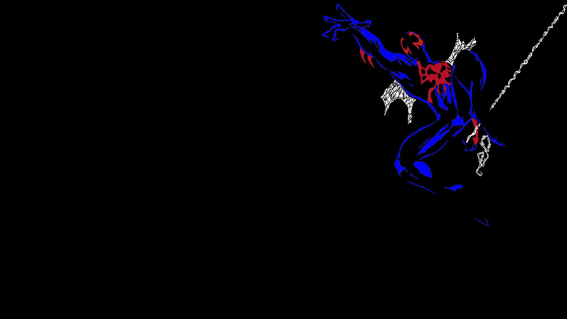 spider man, Black, Background Wallpaper