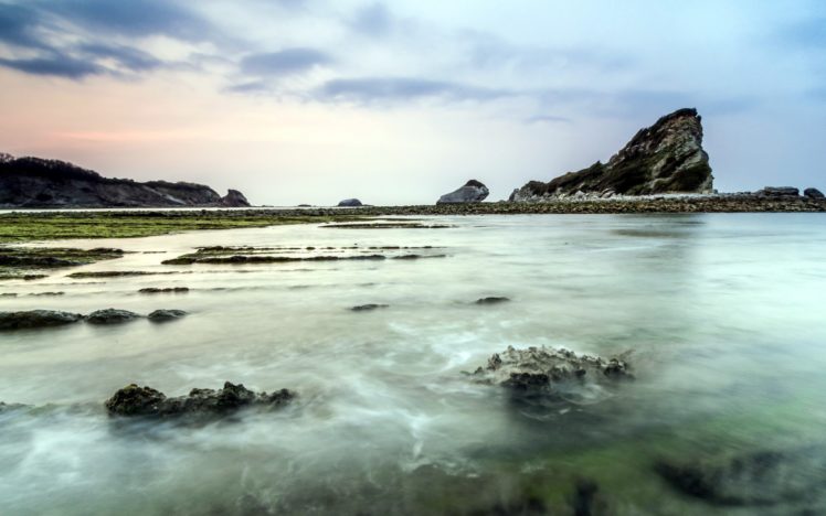 ocean, Nature, Rocks, Sea HD Wallpaper Desktop Background