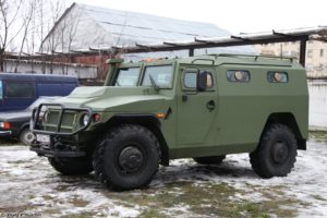 russian, Army, Gaz, Special, Armored, Vehicle, Sbm, Vpk 233136