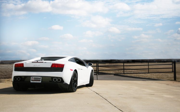 white, Lamborghini, Gallardo HD Wallpaper Desktop Background