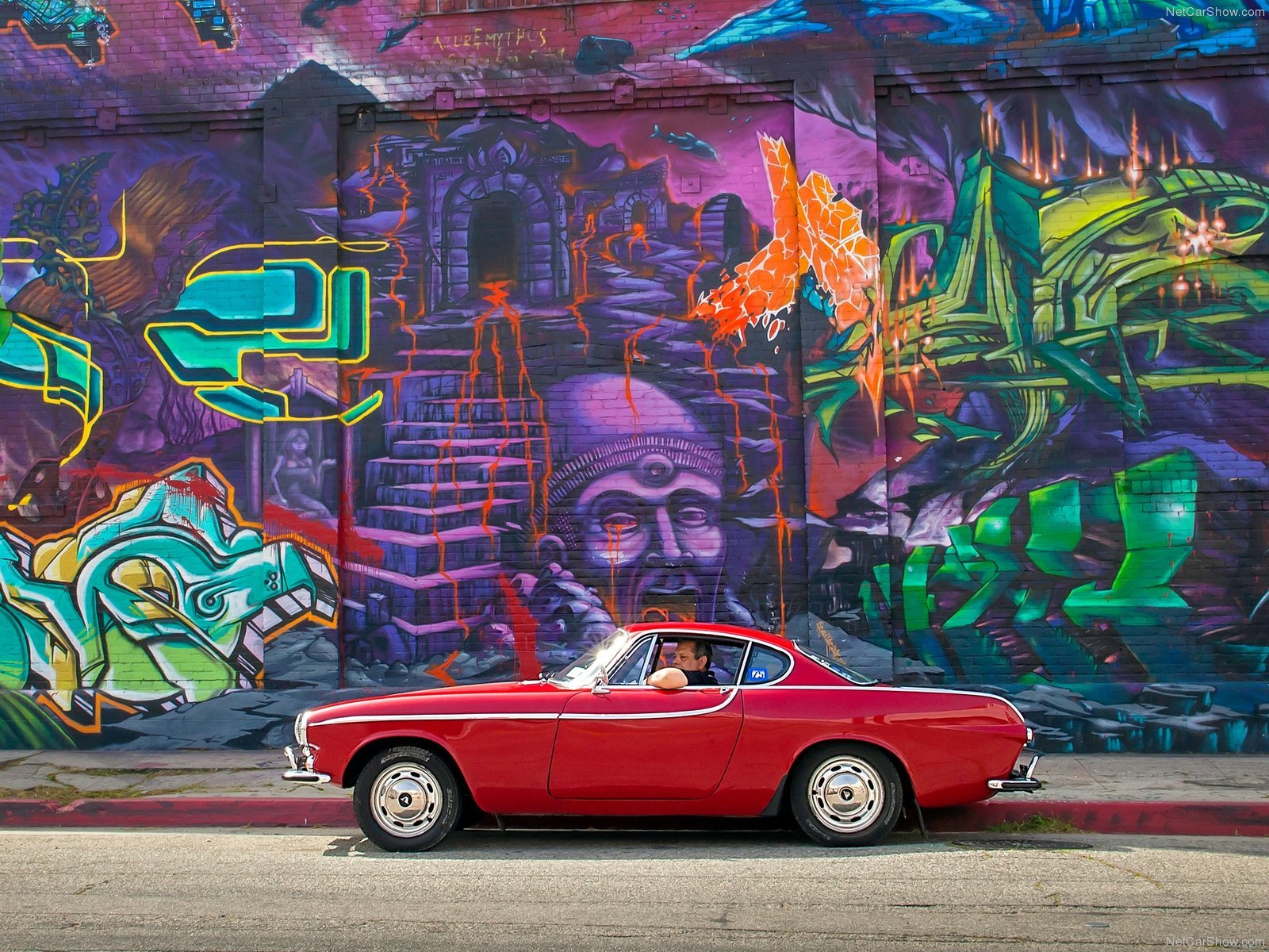 volvo p1800, 1966, 1600x1200, Wallpaper, 0b Wallpaper