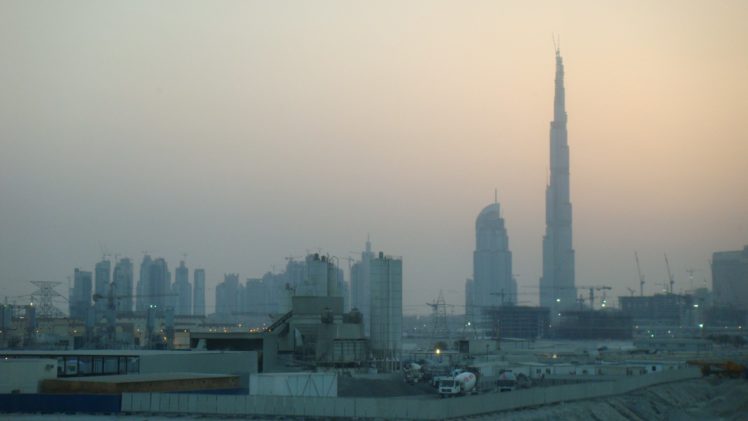 cityscapes, Architecture, Buildings, Dubai, Industrial, Plants, City, Skyline, Burj, Khalifa HD Wallpaper Desktop Background