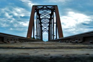 bridges, Railroad, Tracks