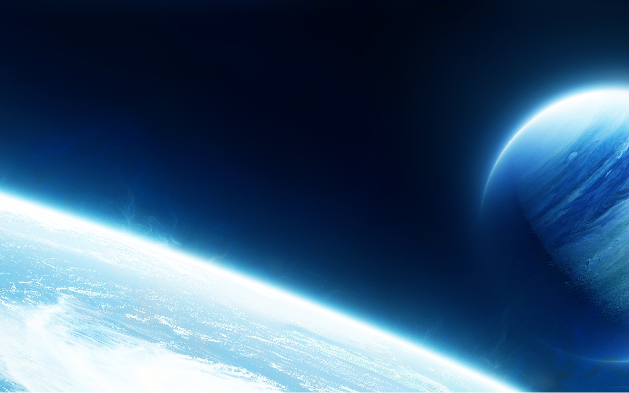 outer, Space, Stars, Planets Wallpaper