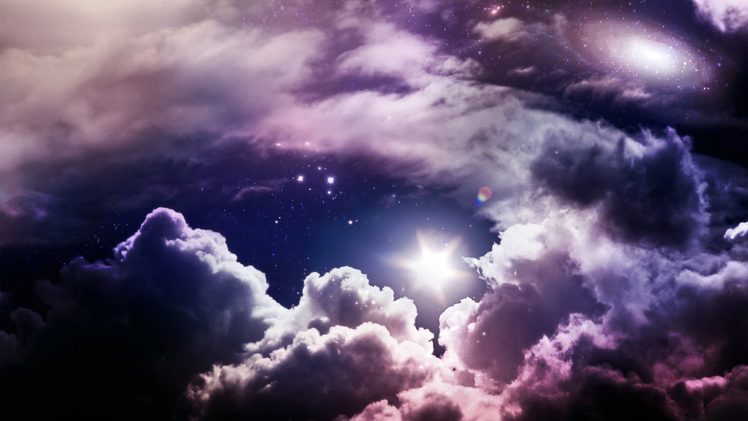 clouds, Outer, Space, Stars, Skyscapes HD Wallpaper Desktop Background