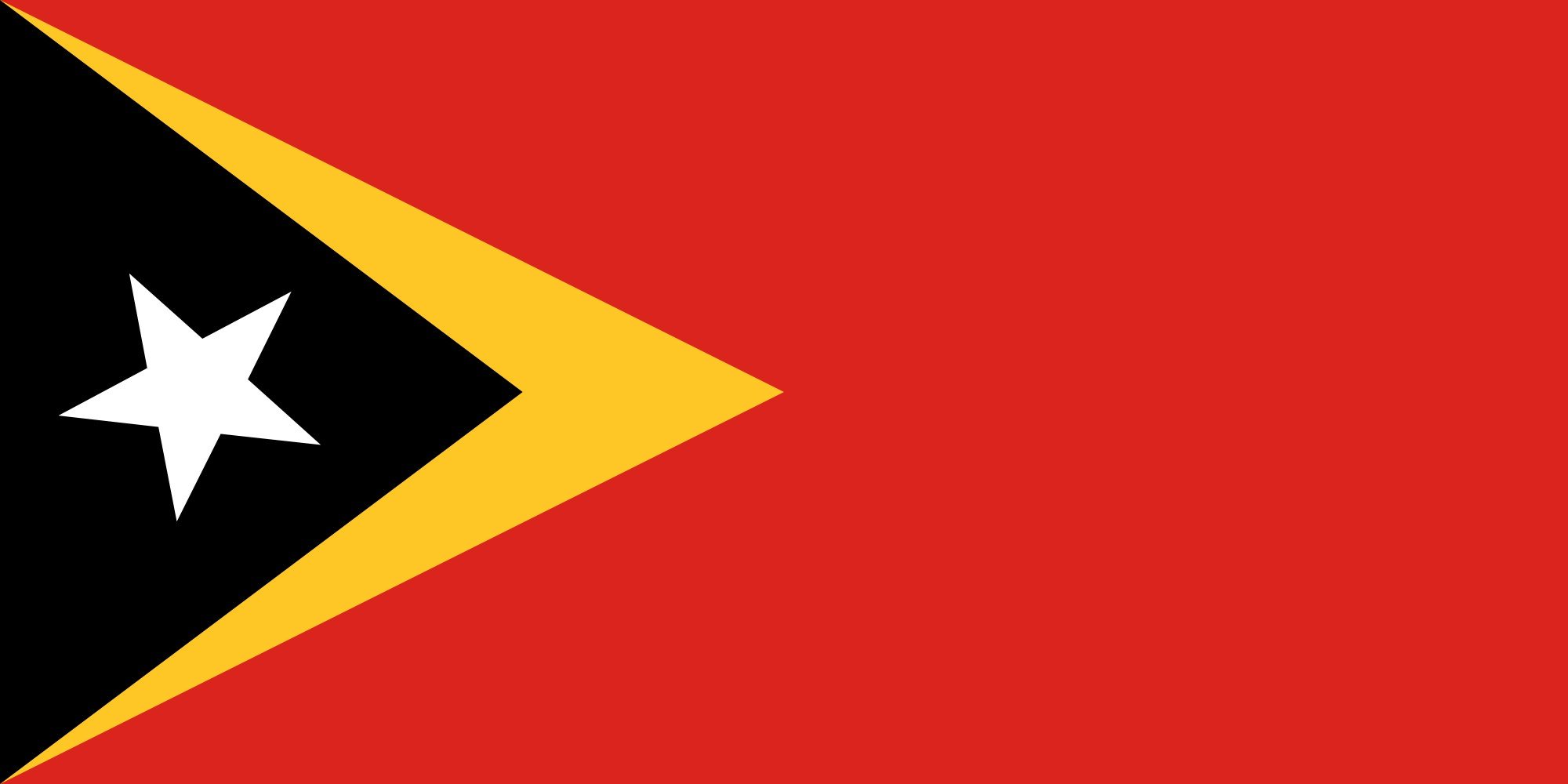 2000px flag, Of, East, Timor, Svg Wallpaper