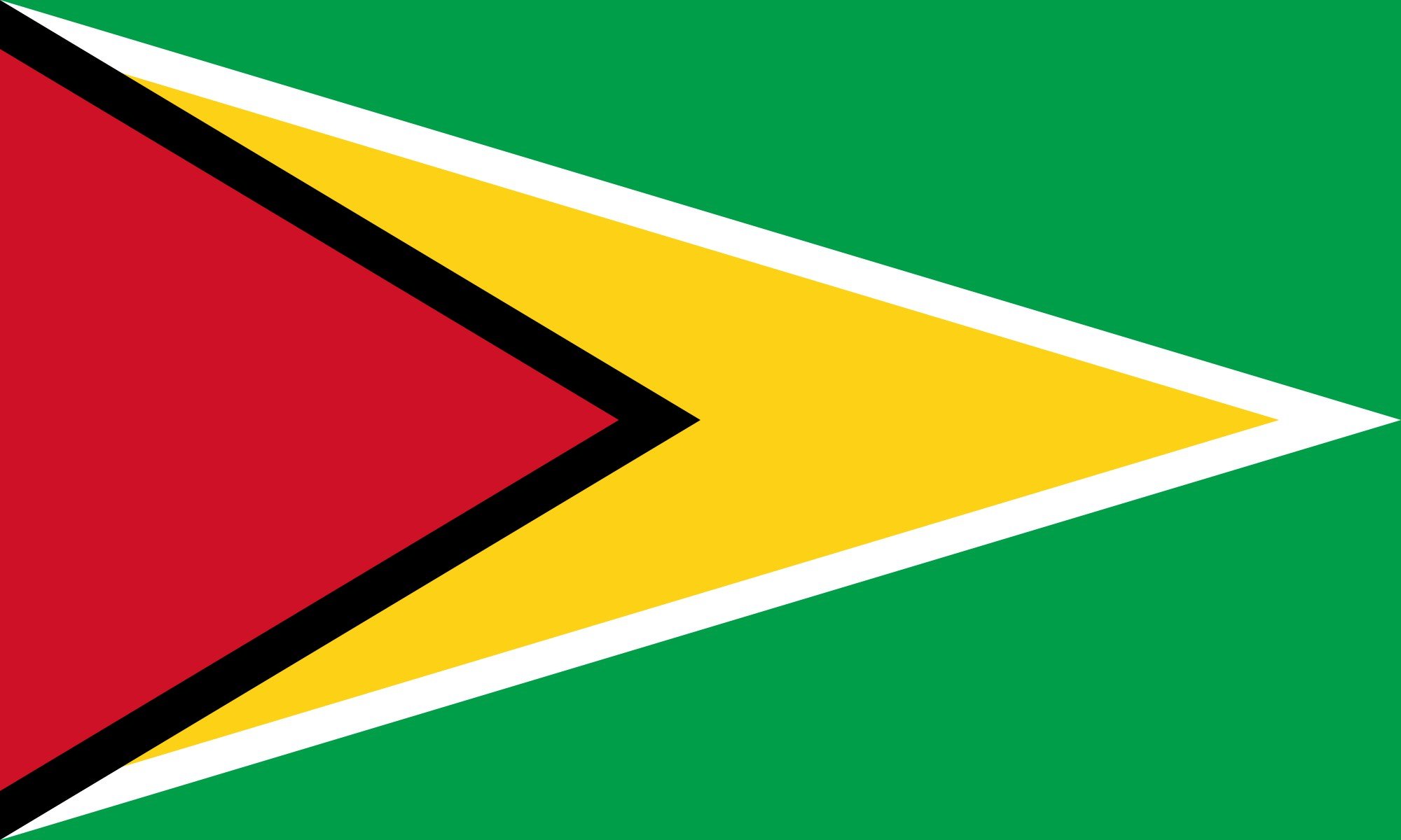 2000px flag, Of, Guyana, Svg Wallpaper