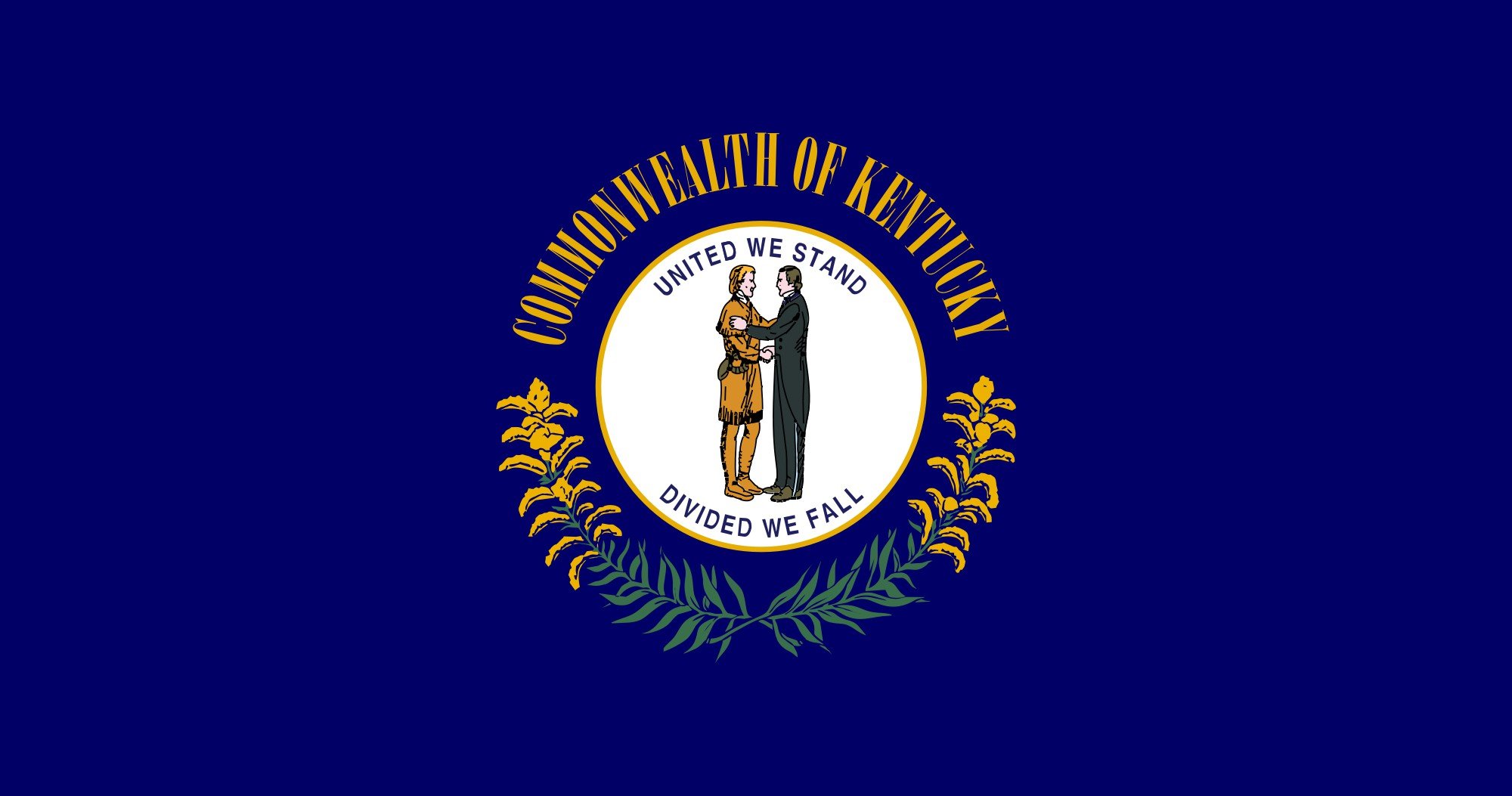2000px flag, Of, Kentucky, Svg Wallpaper