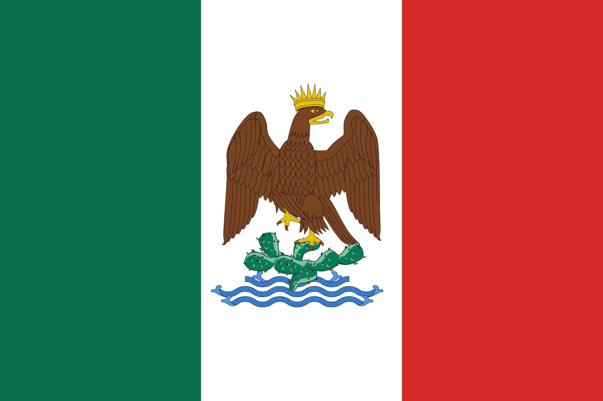 2000px flag, Of, Mexico,  1821 1823 , Svg Wallpaper