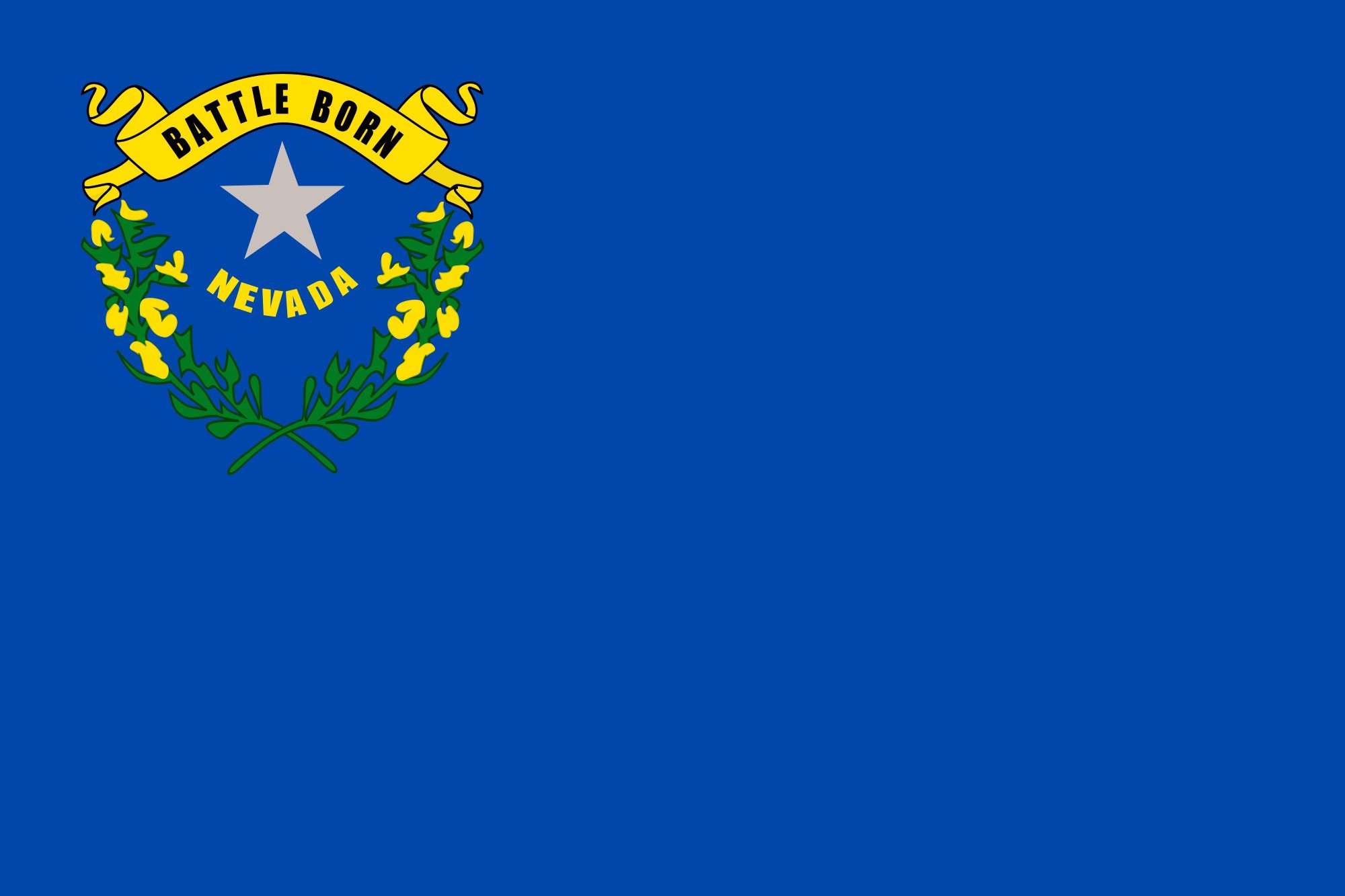 2000px flag, Of, Nevada, Svg Wallpaper