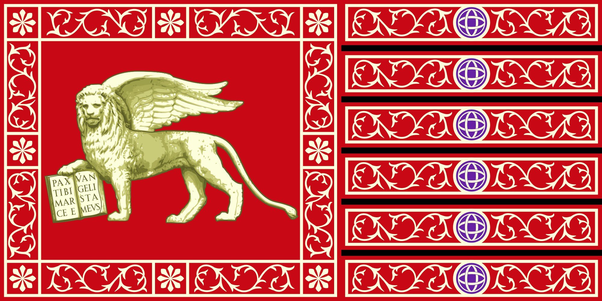 2000px flag, Of, Most, Serene, Republic, Of, Venice, Svg Wallpaper