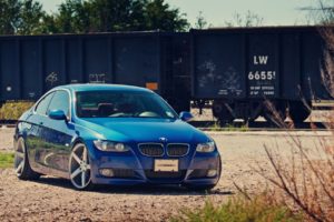 blue, Germany, Trains, Wagons, Wheels, Bmw, M3, Coupe, Modified, Railway, Vossen