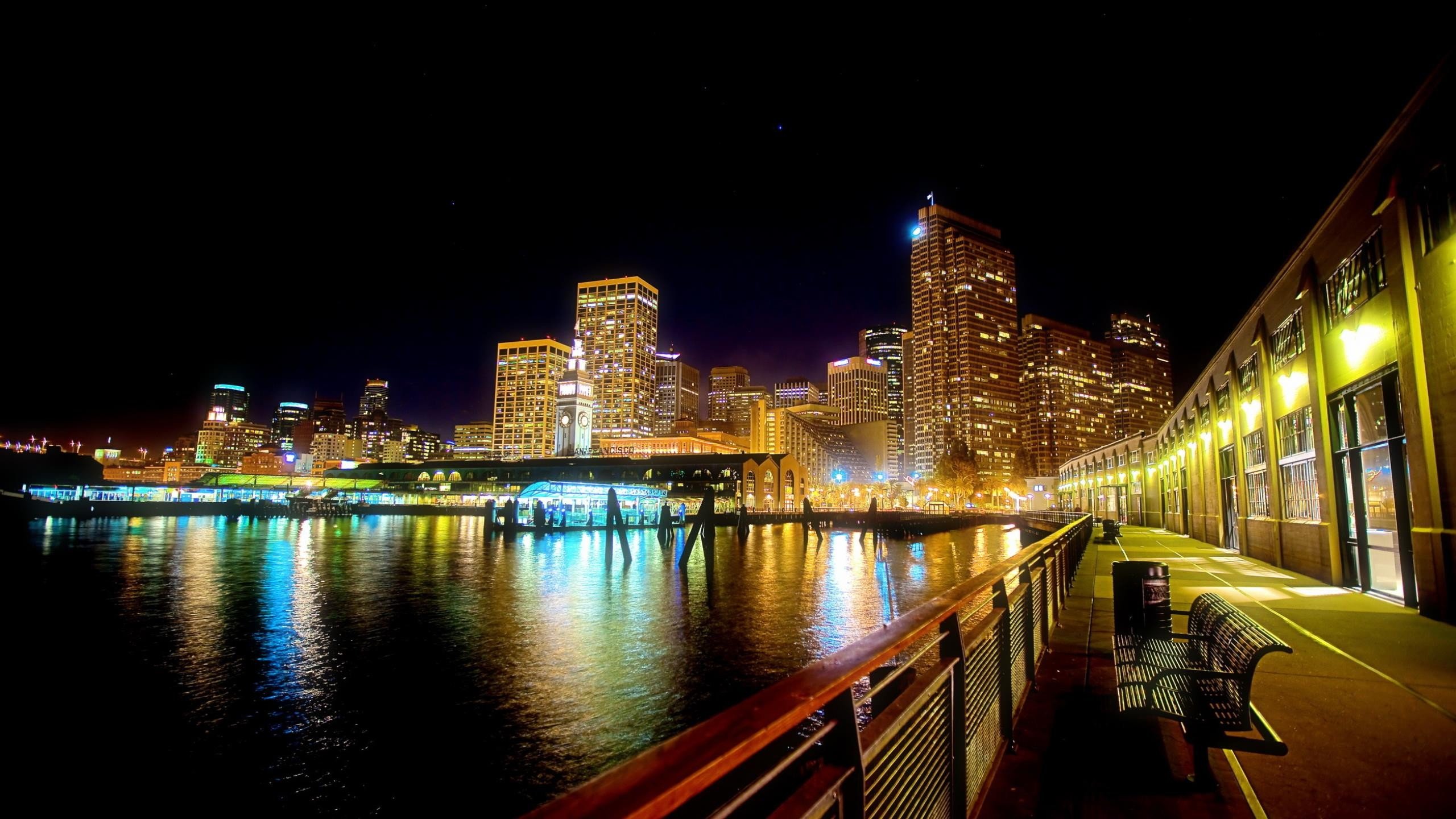 night, Cities Wallpaper