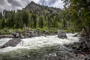 hdr, Landscapes, Mountains, Trees, Forest, Rapids