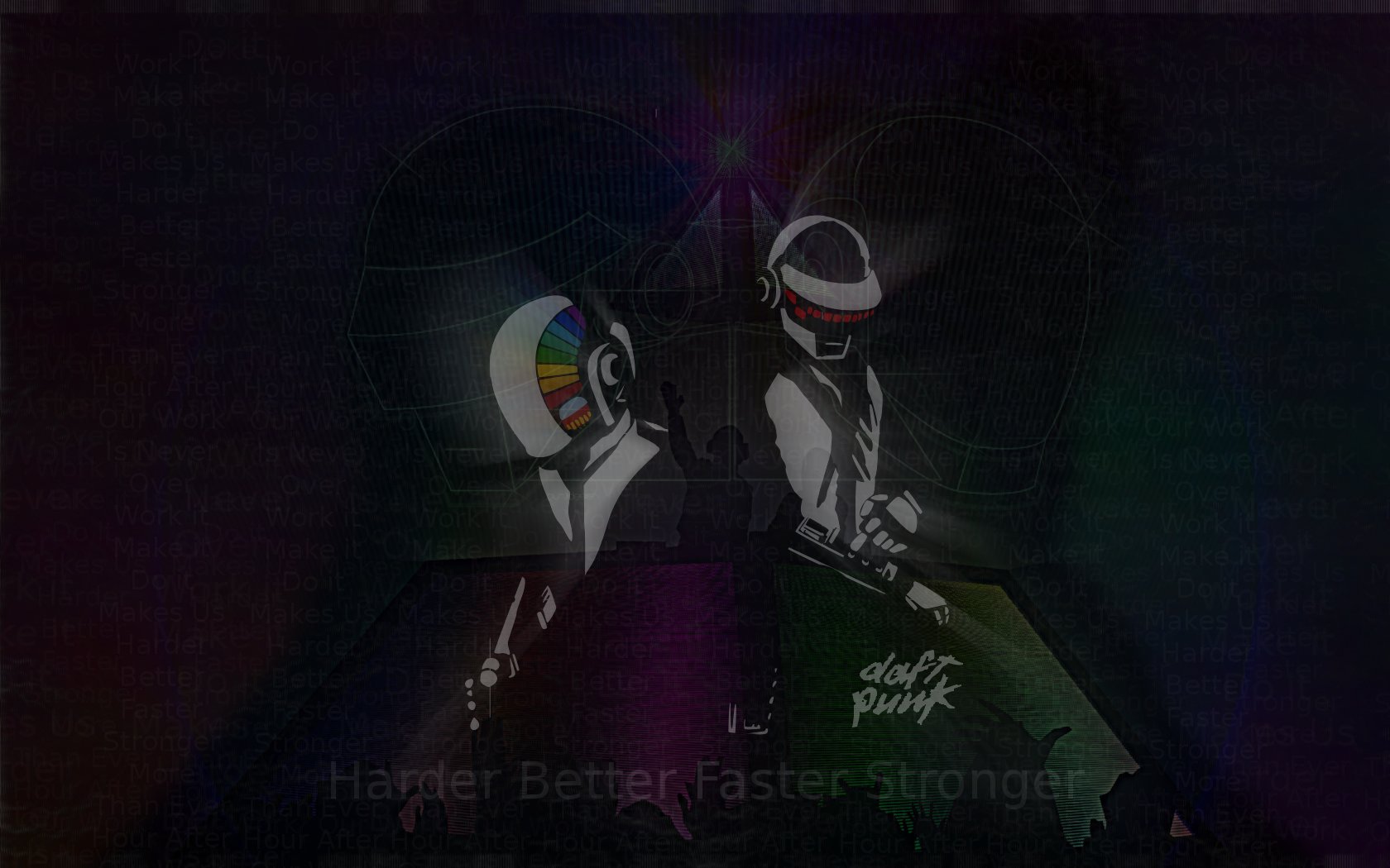 music, Multicolor, Daft, Punk Wallpaper
