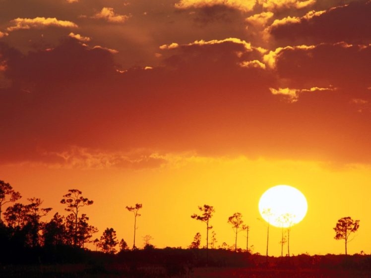 sunset, Landscapes, Nature, Sun HD Wallpaper Desktop Background