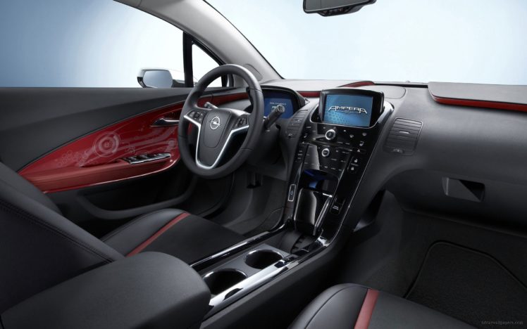 cars, Interior, Opel, Opel, Ampera HD Wallpaper Desktop Background