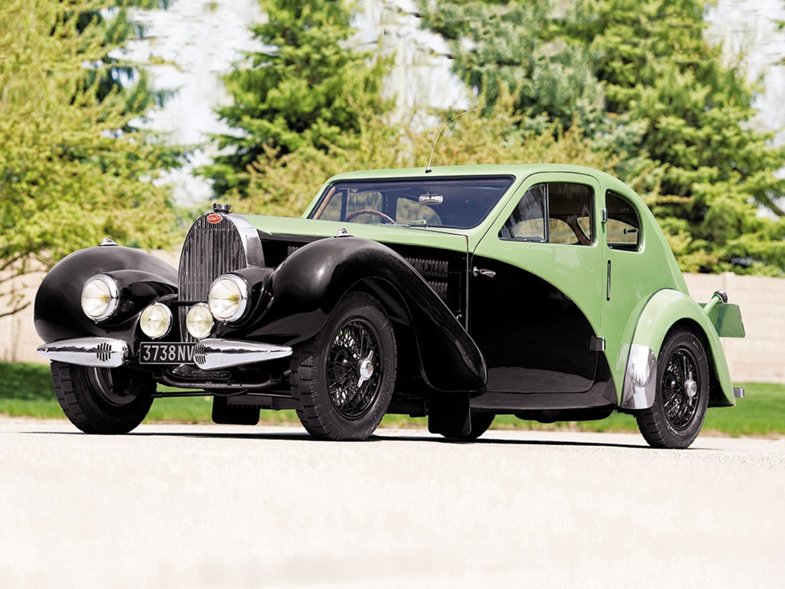 1938, Bugatti, Type57ccoupaerodynamique3, 1598x1200 Wallpaper